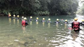 虎豹潭,溪水暴漲,4大2小