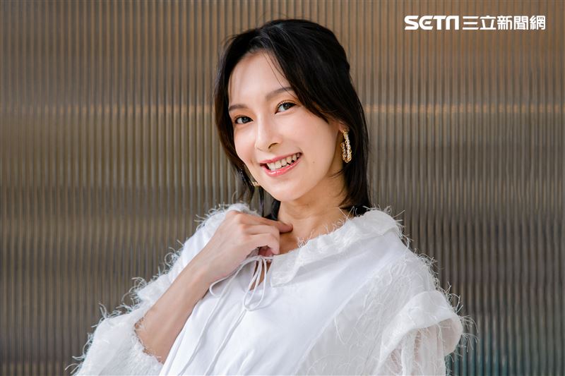 陳瑋薇三立新聞網專訪。（圖／記者楊澍攝影）