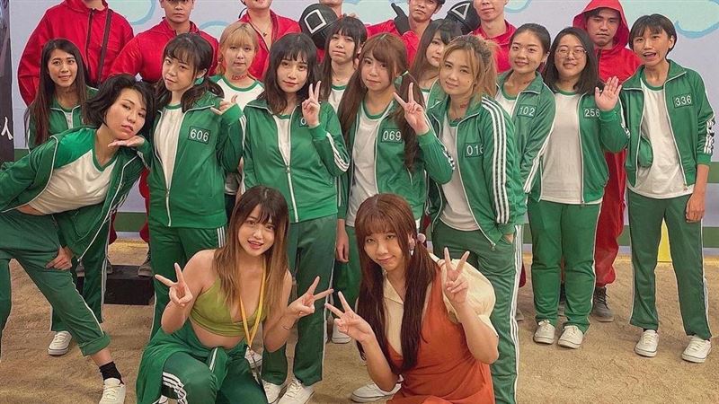 出現了！AV魷魚遊戲夢夢變抓鬼女孩