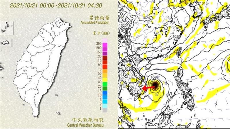 北台濕涼南部溫差大　未來7天雨區曝