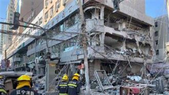 中國1棟樓突爆炸　整棟炸毀死傷不明