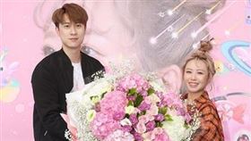 茵聲、劉書宏（圖／翻攝自劉書宏IG）
