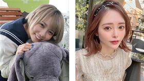 女優全看光！日本上百無碼片「外流ING」　老司機全暴動（合成圖／翻攝自toda_makoto、ogura_yuna IG）