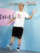 炎亞綸擔任網路霸凌公益大使。（記者邱榮吉/攝影）