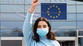 瑞典籍歐洲議會議員殷契爾（Evin Incir）。（圖／翻攝自evinincir IG）