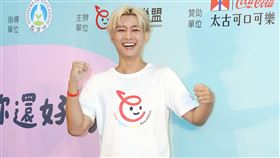 炎亞綸擔任網路霸凌公益大使。（記者邱榮吉/攝影）