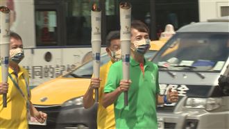 「年過半百」火炬手勇於挑戰！