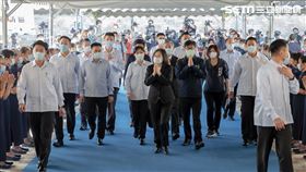 蔡英文出席「城中城大樓火災罹難者聯合公祭」。（圖／總統府提供）