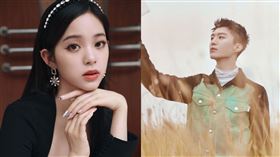 歐陽妮妮，范丞丞。(圖／微博)