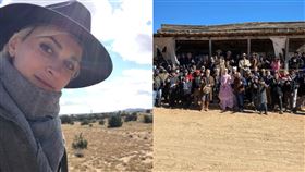  快訊／驚！好萊塢巨星誤殺攝影導演（哈欽絲）　片場傳槍響釀1死1傷，（圖／翻攝自Halyna Hutchins IG）