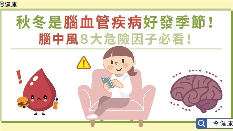 必看！秋冬是腦血管疾病好發季節