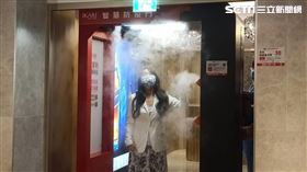 防疫門,八大。（圖／記者陳韋帆攝影）