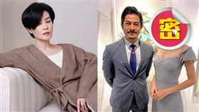 郭富城和王菲（右）合影，網友傻眼問「她是誰？」。（圖／翻攝自wongfeiiiiii IG）