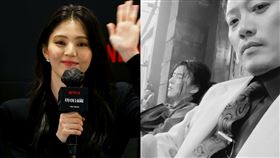 《以吾之名》韓韶禧、朴熹洵。（圖／翻攝自朴熹洵IG、Netflix提供）