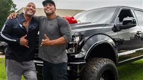 巨石強森 替身（圖／翻攝自ＩＧ／therock）