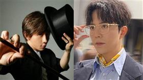 劉謙（右）8年前在《央視春晚》與李雲迪同台。（圖／翻攝自微博）