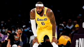 ▲詹姆斯（LeBron James）全場最高25分，湖人2連敗。（圖／美聯社／達志影像）