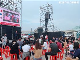 新／陳柏惟罷免案開票　選民湧入現場（圖／記者陳佳鈴）