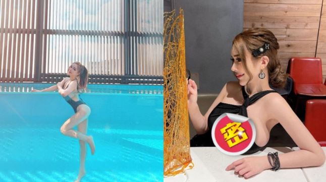 包不住！辣模「不科學雪乳」衝出布料