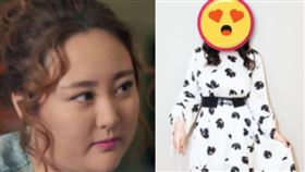 馬程程曾因拍戲胖到100公斤，如今瘦身有成，美貌驚艷不少網友。（圖／翻攝自百度百科）
