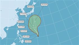 恐有雙颱！「瑪瑙」颱風估今晚生成（圖／氣象局）