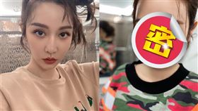 曾莞婷拍戲時不小心衝撞到鏡頭，導致鼻梁掛彩。（圖／翻攝自曾莞婷IG）