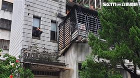 木柵民宅陽台歪斜。（圖／資料照）