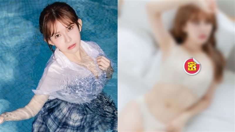 女神解放白衫全濕！模糊處理逼瘋萬人