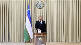 烏茲別克現任總統米爾濟約耶夫（Shavkat Mirziyoyev），圖／美聯社／達志影像