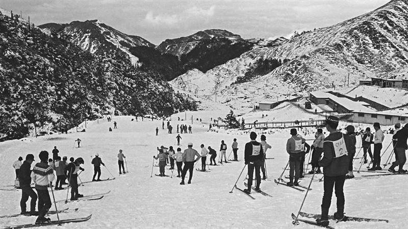 台版阿爾卑斯山　合歡山滑雪場舊照曝