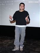 陳文山出席「顧巢抾箬仔」首映記者會。（記者邱榮吉/攝影）