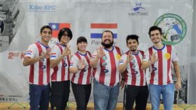 日本宇宙航空研究開發機構（JAXA）舉辦第2屆「國際太空站Kibo機器人程式設計挑戰賽」（Kibo-RPC）決賽，由巴拉圭留學生組成的台灣代表隊巴拉圭．台灣雙子星隊獲得第3名。（圖／翻攝自國研院）