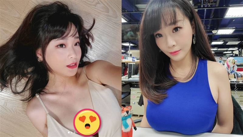 女主播深夜太犯規　躺地深V掉出巨乳