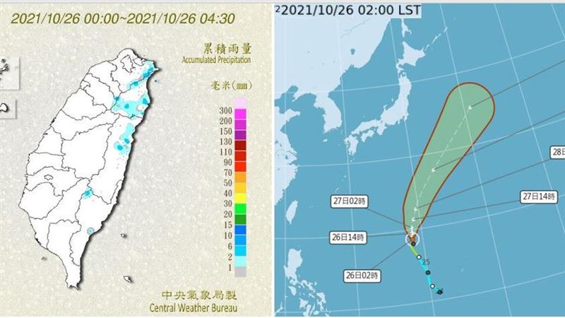 本週東北季風影響　東雨西晴早晚涼