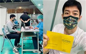 施易男,打疫苗（圖／翻攝自施易男 Eli Shih臉書）