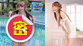 梓梓久違下水，辣穿比基尼解放好身材。（圖／翻攝自t40533 IG）