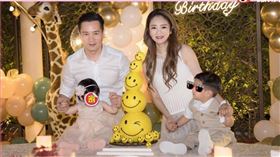 安以軒夫妻倆為了愛女「娃寶」的週歲舉辦盛大慶生派對。（圖／翻攝自安以軒微博）