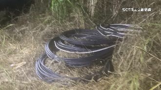 闖廢校偷纜線　電纜大盜跳溪逃仍遭逮