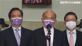 行政院長蘇貞昌26日赴立法院施政報告並備詢。（圖／記者盧素梅攝影)