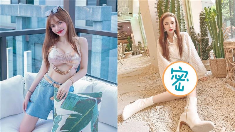 女星裙子激短　邪惡視角一拍走光了
