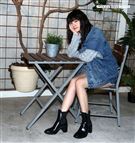 王真琳三立新聞網專訪。（記者邱榮吉/攝影）