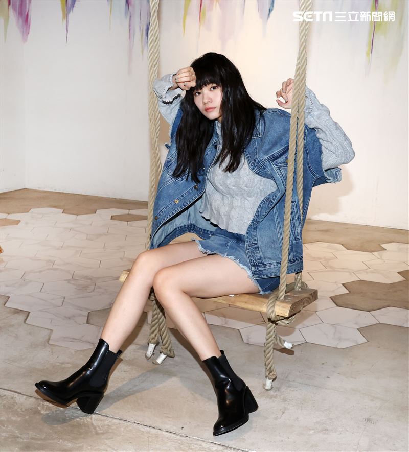 王真琳三立新聞網專訪。（記者邱榮吉/攝影）