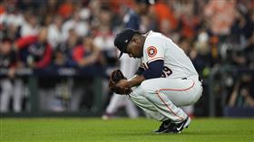 ▲瓦帝茲（Framber Valdez）世界大賽首戰挨2轟，僅投2局退場。（圖／美聯社／達志影像）