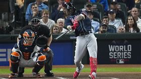 Jorge Soler開轟。（圖／美聯社／達志影像）