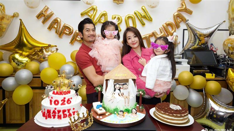 郭富城56歲生日　罕曝2愛女正臉照