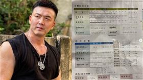 李沛旭曬出自己的in body測量結果，數值讓網友全都看傻。（圖／翻攝自李沛旭IG）