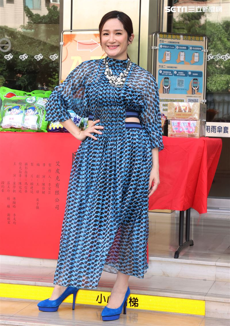 原民台青春成長劇「虎虎生風」演員羅美玲。（記者邱榮吉/攝影）