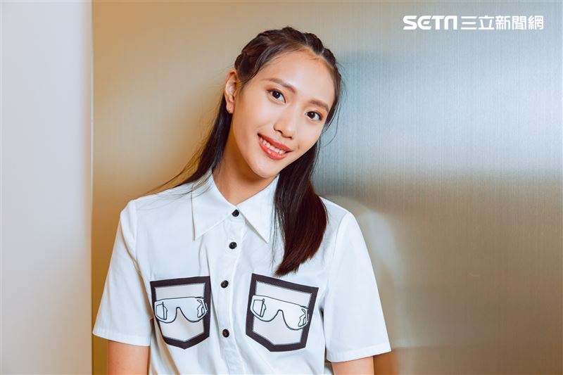 黃珮琪三立新聞網專訪。（圖／記者楊澍攝影）