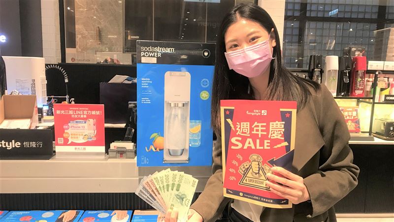 露營超質感　氣泡水機讓料理美味升級
