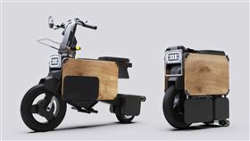 ▲Tatamel Bike電動折疊機車。（圖／翻攝ICOMA網站）